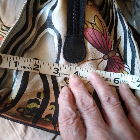 Anuschka  shoulder bag and wallet - Picture 4 of 8